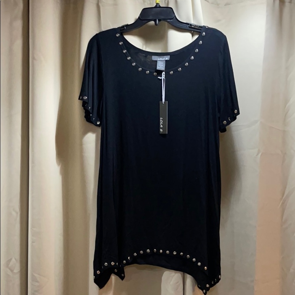 Ladies top black by Lola B